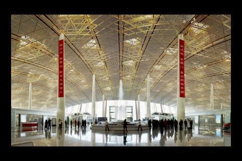 Beijing airport by Foster + Partners